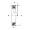 FAG ntn flange bearing dimensions Spindle bearings - HC7024-E-T-P4S