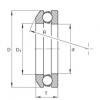 FAG bearing nsk ba230 specification Axial deep groove ball bearings - 4108