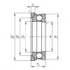 FAG bearing nachi precision 25tab 6u catalog Axial deep groove ball bearings - 53208 + U208