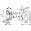 FAG cad skf ball bearing Angular contact ball bearing units - DKLFA2590-2RS #2 small image