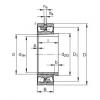FAG ntn flange bearing dimensions Spherical roller bearings - 23126-E1A-XL-K-M + AHX3126 #4 small image