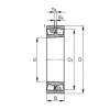 spherical roller bearing axial load 239/800-B-K-MB FAG