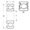 Bearing catalog 1606ZZ FBJ