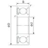 Bearing catalog 6024-RS CYSD