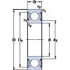 Bearing Original Brand W  628/8-2RS1  SKF  