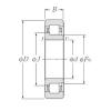 Cylindrical Bearing NJ228 NTN #1 small image