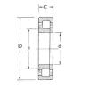 cylindrical bearing nomenclature NUP314 FBJ #1 small image