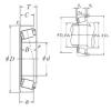 tapered roller bearing axial load HR32238J NSK #1 small image