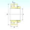 Spherical Roller Bearings 22226 EKW33+H3126 ISB #1 small image