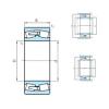 spherical roller bearing axial load 24136CW33MB PSL #1 small image