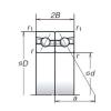 angular contact ball bearing installation 85BTR10H NSK