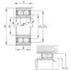 angular contact thrust bearings 3212-B-2Z-TVH FAG