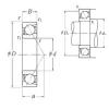 Angular Contact Ball Bearings 7311 B NSK