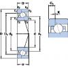 angular contact thrust bearings 7011 ACE/HCP4AH1 SKF