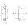 angular contact ball bearing installation HSB921C NTN #1 small image