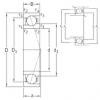 angular contact ball bearing installation VEB 20 7CE1 SNFA