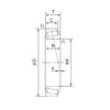 tapered roller bearing axial load E30219J NACHI