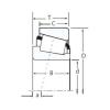 tapered roller dimensions bearings 535/532A Timken #1 small image