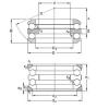 thrust ball bearing applications 54314-MP+U314 NKE