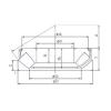 thrust ball images bearings 29418EX NACHI