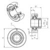 Bearing housed units EXC208 SNR #1 small image