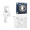 Bearing housed units UCFX17-55E FYH