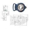 Bearing housed units UCFA206-18 FYH