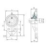 Bearing housed units UCFK203 NACHI