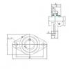 Bearing housed units UCFL211 KOYO #1 small image