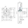 Bearing housed units UCFS319 NACHI