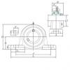 Bearing housed units UCP205-16 KOYO #1 small image