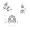 Bearing housed units UKPAE210H SNR