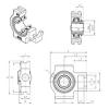 Bearing housed units UKT311H SNR #1 small image