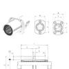 linear bearing shaft LMHM30UU Samick #1 small image