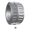Tapered Roller Bearings double-row Spacer assemblies JM205149 JM205110 M205149XS M205110ES K516778R 387A 382A X3S-387A #2 small image