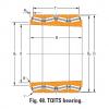 four-row tapered roller Bearings tQitS Hm259030T Hm259011d double cup #1 small image