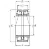 Double Row Tapered Roller Bearings NTN LM263149D/LM263110+A #2 small image