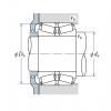 DOUBLE ROW TAPERED ROLLER BEARINGS NSK 380KBE30+L