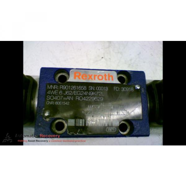 REXROTH 4WE 6 J62/EG24N9K72L WITH ATTACHED PART NUMBER R901207248, NEW* #167170 #2 image
