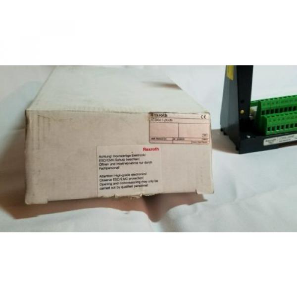 REXROTH VT-VSPA2-1-20/VO/T1 Amplifier Card with VT3002-1-2X/48F Card Slot #5 image