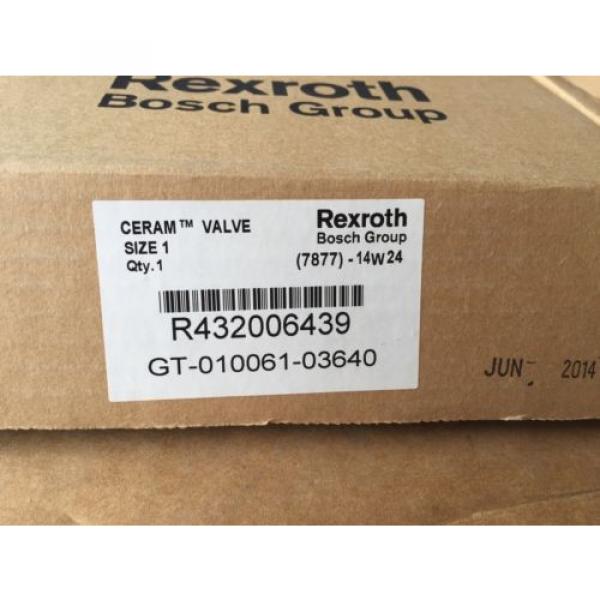 Rexroth Ceram Valve Size 1 GT-10061-3640 #4 image