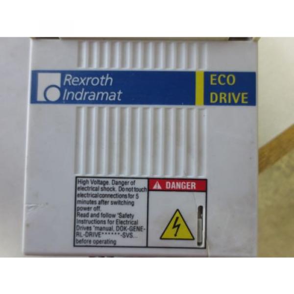 REXROTH / INDRAMAT DXCXX3-100-7 ECO DRIVE SERVO DRIVE - USED - DKC06.3-100-7-FW #6 image