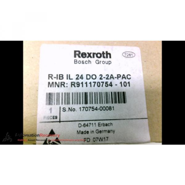 REXROTH R-IB IL 24 DO 2-2A-PAC INLINE MODULE W/ 2 OUTPUTS, NEW #182813 #4 image