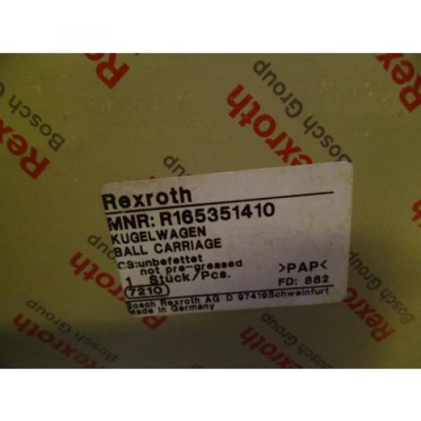 REXROTH R165351410 LINEAR BEARING *NEW IN BOX* #2 image