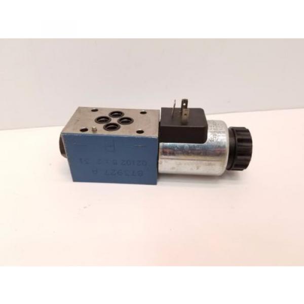 Rexroth Hydraulics Pneumatic directional Valve A612370 GZ45-4-A 24V Solenoid #1 image