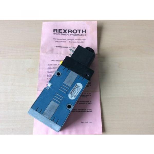 BOSCH REXROTH PS31010-1355 - PNEUMATIC VALVE 150PSI MAX INLET - New In Box! #12 image