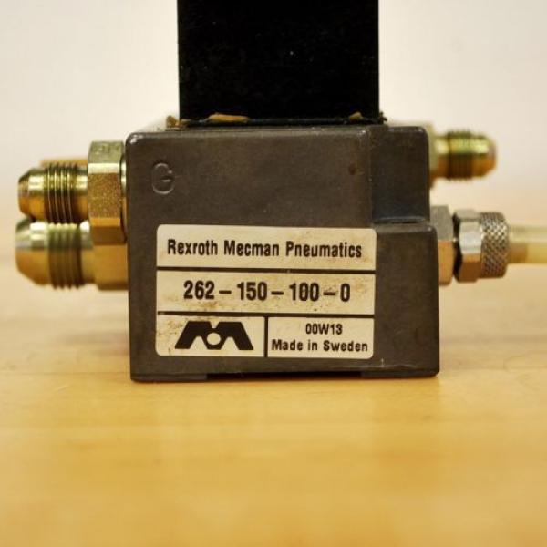 Rexroth 2611-0-9110-1 Pneumatic Valve, 24 VDC 2W Coil, Valve &amp; Block - USED #6 image