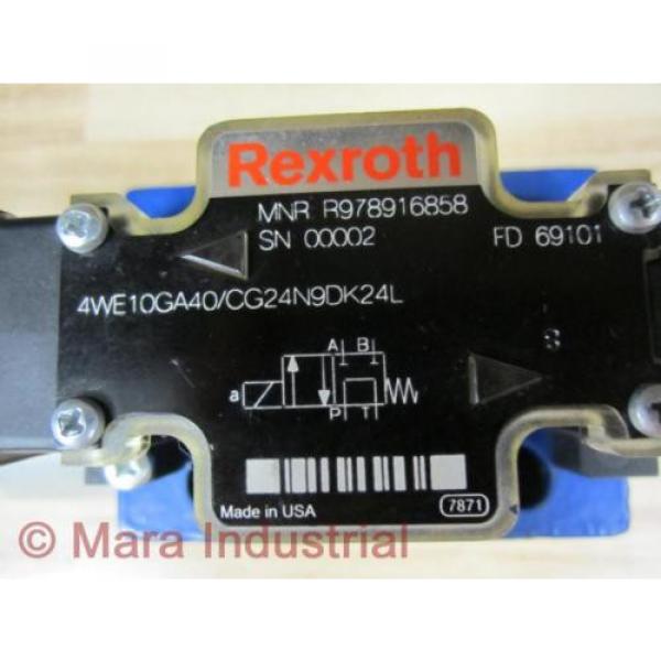 Rexroth Bosch R978916858 Valve 4WE10GA40/CG24N9DK24L - New No Box #2 image