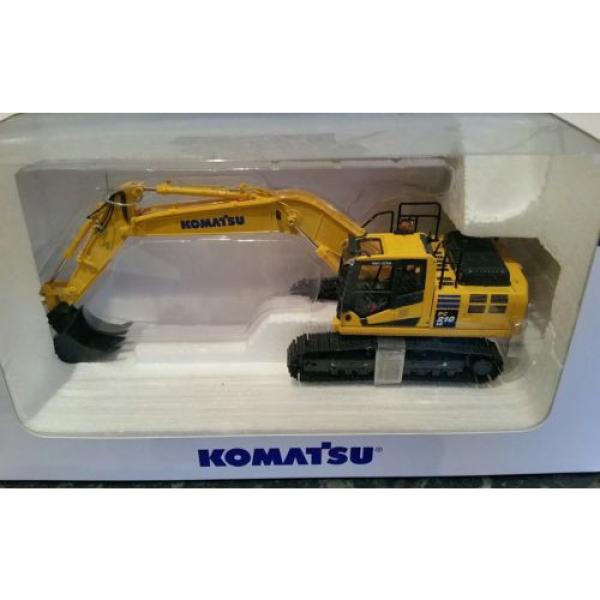 KOMATSU NEEDLE ROLLER BEARING PC  210LC-10  diecast  excavator,  metal tracks, 1,50, Universal Hobbies #4 image