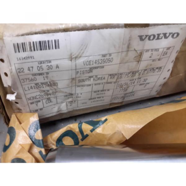 VOLVO EXCAVATOR NEW OEM 14535050 EC160 c b ec140 track adjuster piston seal kit #9 image